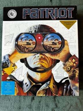 Patriot Modern Land Warfare Simulation PC Game (1992, Three-Sixty Pacific)